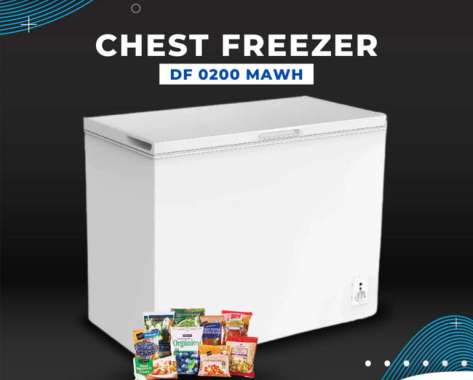 Chest Freezer DF0200MAWH Merk Domo By Modena