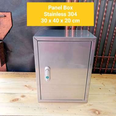 Box Panel Listrik Indoor Stainless 30 x 40 x 20 cm / Panel Box Listrik Stainless Indoor 30cm x 40cm 