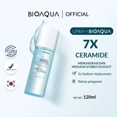 BIOAQUA 7X Ceramide Skin Barrier Repair Moisturizer Set Paket Skincare Cream Pemutih Wajah/Hydrating