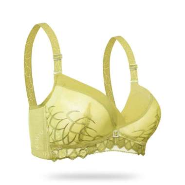 Wimiu BH Wanita Cup B Bra Woman Women Bra Kawat Bra Busa Tebal Beha Be Ha Bra 2061 Pink 32