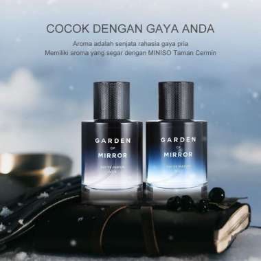 Miniso Parfum Pria Series Garden of Mirror 50ml EDP noir