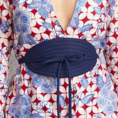 Nura Blazer, Pants & Obi - Amanda Hartanto Batik Nura Obi Semua Ukuran