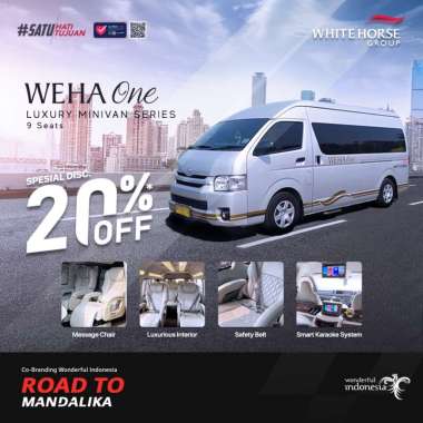White Horse Deluxe Coach WEHA One Minivan {18 Jam}