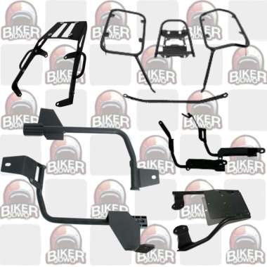 Bracket Box - Sidebox Panniers Omegamoto PNP Compatible Dura Pro - Dura X SIDE CB150