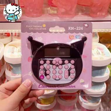 Kalkulator Scientific Calculator Kuromi Kitty Sains Kalkulator Ilmiah Mini Kuromi