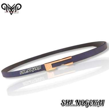 IKAT PINGGANG WANITA KULIT PU ALA KOREA DRES WANITA C 004 Putih