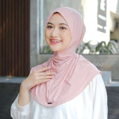 Bayleaf.id Nabila Hijab Sport Menutup Dada / Bergo Instan Sport / Hijab Instan Menutup Dada/ Kerudun