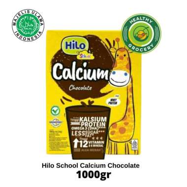 Hilo School Calcium Chocolate 1000gr / Hilo School