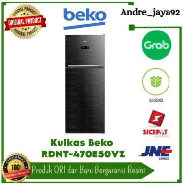 Kulkas 2 Pintu Inverter 470 Liter Beko RDNT470E50VZWB