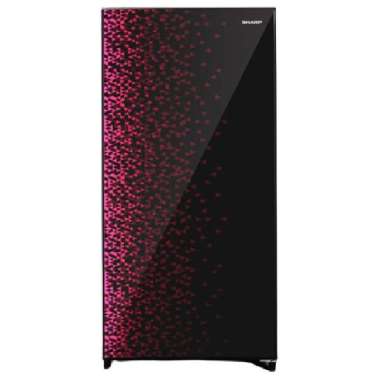KULKAS SHARP SJ-X185MG / SJX185MG / SJ-X185 / SJX185 , 1PINTU Merah Muda