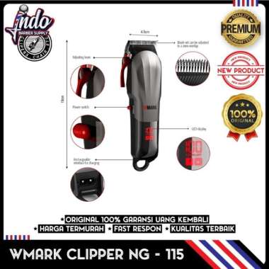 WMARK NG-115 H CLIPPER WMARK 115 MESIN CUKUR RAMBUT