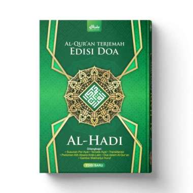 Al-Quran 30 Juz edisi Doa Al-Hadi Uk Besar Alquran Terjemah Latin Alhadi GIP Hijau