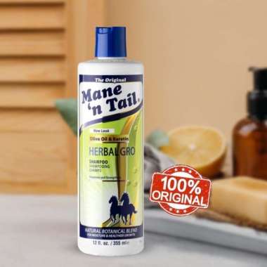 MANE'N TAIL HERBAL GROW SHAMPOO /SAMPO KUDA MANE'N TAIL HERBAL GRO 355