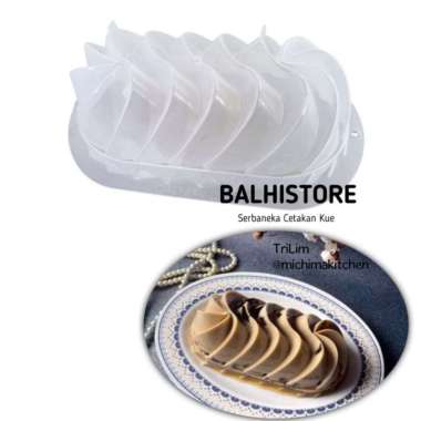 Cetakan Puding Cetakan Kue Jelly Motif Ovale Ovale