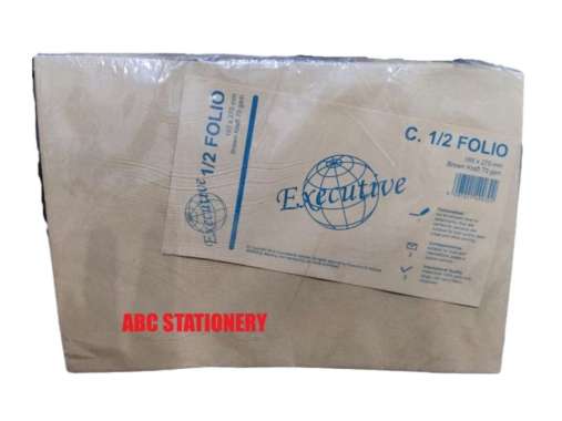 Amplop coklat 1/2 Folio executive ( isi 100 )