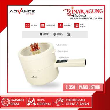 ADVANCE C-350 / C-350 WARMER STEAMER COOKER PANCI LISTRIK MULTIFUNGS
