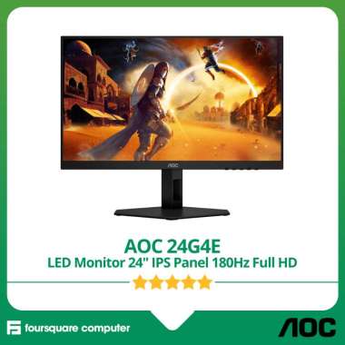LED Monitor AOC 24G4E 24 Inch IPS Full HD 180Hz