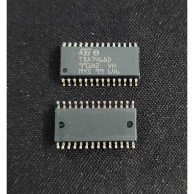 IC TDA7468D TDA7468 TDA 7468 Two Bands Digitally Controlled Audio Processor Dgn Bass ALC Surround SO