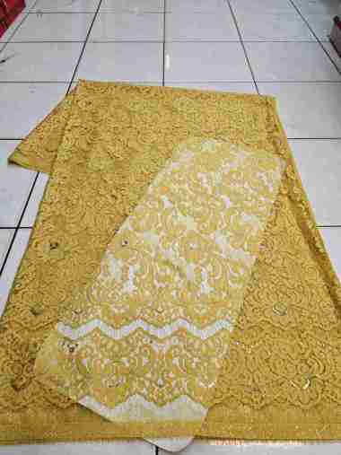 Kebaya semi france fatmawati saintl metalic cantik dan bagus ais3