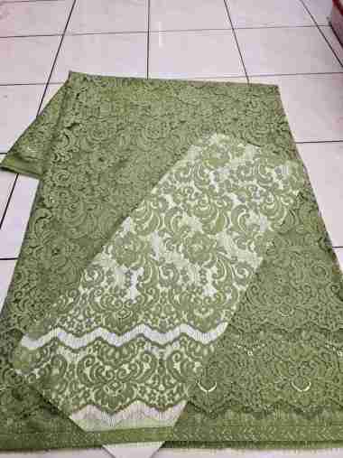 Kebaya semi france fatmawati saintl metalic cantik dan bagus ais5