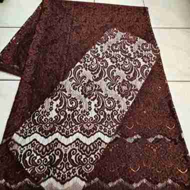 Kebaya semi france fatmawati saintl metalic cantik dan bagus ais14