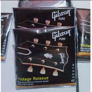 1 Set Senar Gitar akustik Guitar Elektrik String Fender 09 Gibson 09