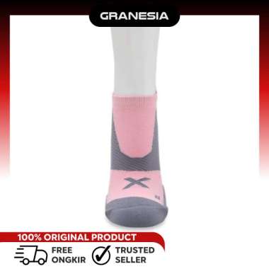 2XU Unisex Vectr Cushion No Show Socks UA5043EPY|Kaos Kaki Olahraga Unisex M