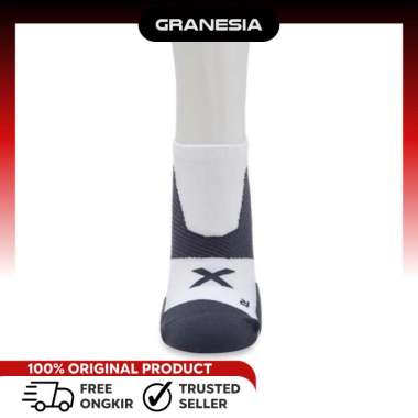 2XU Unisex Vectr Cushion No Show Socks UA5043EWY|Kaos Kaki Olahraga Unisex L