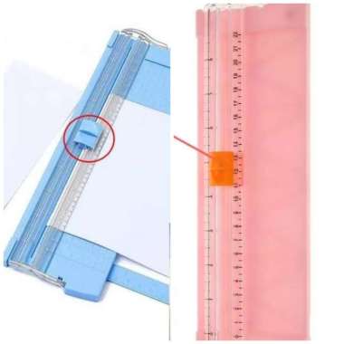 PAPER TRIMMER MINI/PEMOTONG KERTAS A5/A4 PAPAN CUTTERS UNGU
