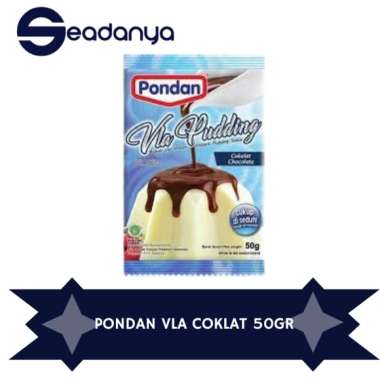 PONDAN VLA COKLAT 50GR - vla puding siap seduh