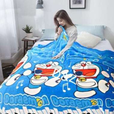 SELIMUT BULU KARAKTER / SELIMUT ANAK / SELIMUT KARAKTER CEWEK