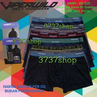 VIPER VPBX-02 BIG SIZE - CD CELANA DALAM BOXER PRIA JUMBO SIZE Size XXL