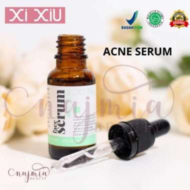 BPOM Xi Xiu Face Serum Anti Acne Whitening Gold Vit c Murah Anti Acne Serum