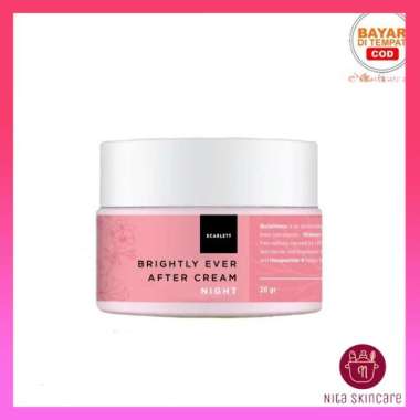 Scarlett Whitening Brightly Ever After Night Cream (Krim Malam)