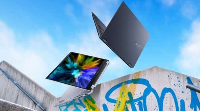 ASUS VIVOBOOK FLIP TP3402VA I5-13500H/16GB/SSD 512GB/14" OLED TOUCH FLIP/WIN11 HOME/OHS BLUE