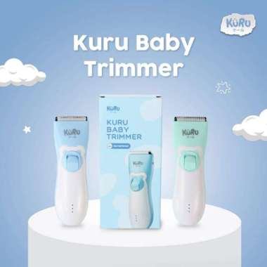 KURU Electric Baby Hair Clipper - Alat Cukur Rambut Bayi Elektrik Biru