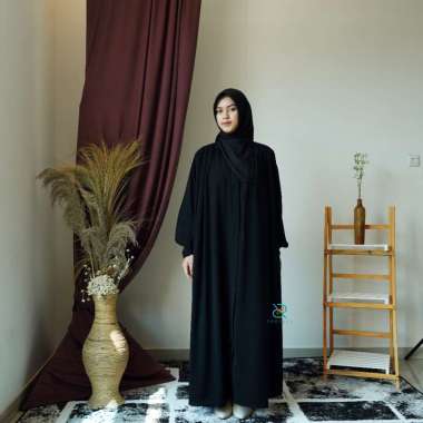 D&R PROJECT _ Acc INDIGO GAMIS JUMBO BAHAN JET BLACK HIGH QUALITY | DRESS UMROH DAN HAJI S JET BLACK