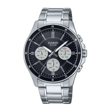 CASIO ORIGINAL - CASIO MTP-1374D-1A3VDF MTP-1374D-1A3- JAM TANGAN PRIA JAM PRIA CT - STAINLESS CASIO