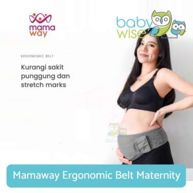 Mamaway Ergonomic Belt Maternity - Korset Hamil Penyangga Perut M