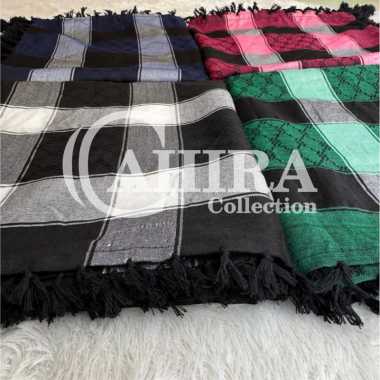 SORBAN MOTIF PREMIUM SORBAN ARAB RONCE OVAL SORBAN BAGUS TEBAL Warna Acak