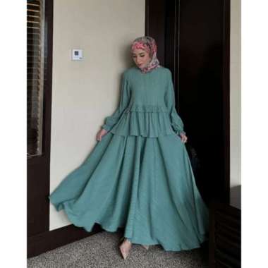GONEGANI OFFICIAL - One Set Rok Wanita Gadis Set Tosca