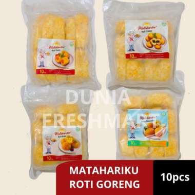 MATAHARIKU ROTI GORENG COKLAT/KEJU/SOSIS/MOZARELLA ISI 10PCS FROZEN MOZARELLA