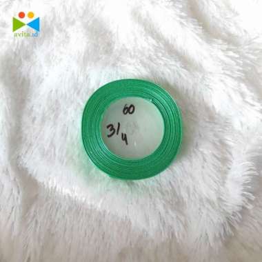 pita satin 3/4 inch - pita buket - pita satin warna polos - wrapping - satin 60