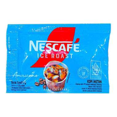 Kopi Instan Keren ala Cafe: NESCAFE ICE ROAST AMERICANO 2 Gram Black Coffee Ngasih Sensasi Dingin Da