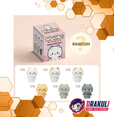 Toys Pigure Wuong The Happy Cat Random Figure Ver. 01 Blind Box