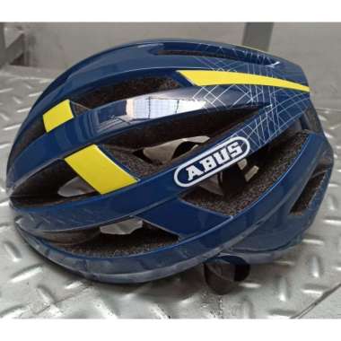 ABUS replica Aventor Aero Helmet helm road bike rambut panjang AVENTOR BLUE