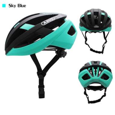 ABUS replica Aventor Aero Helmet helm road bike rambut panjang SKYBLUE