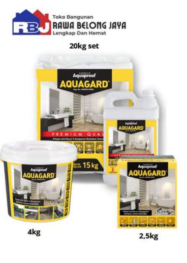 AQUAGARD WATERPROOFING BERBAHAN SEMEN - AQUAPROOF 2.5 KG