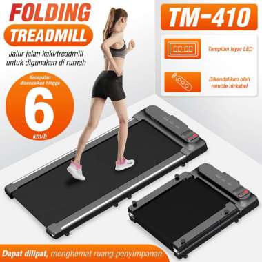 Walking Pad Lipat Smart Foldable Gym Fitness Treadmill Elektrik Normal