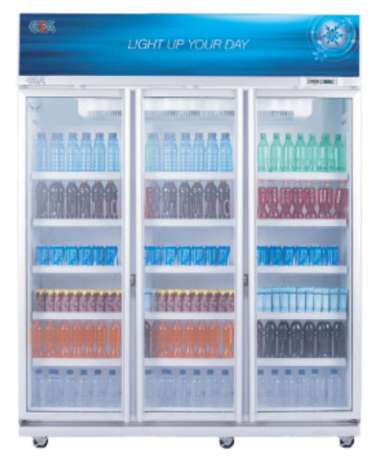 SHOWCASE GEA 3 PINTU GEA EXPO 1300 EXPO1300